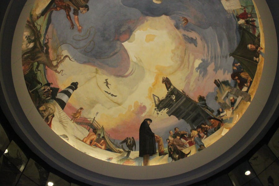 one-of-three-frescoes-in-the-bank-of-america-corporate-center-charlotte-serves-as-bank-of-americas-corporate-headquarters-the-city-is-often-referred-to-as-the-financial-capital-of-the-south.jpg