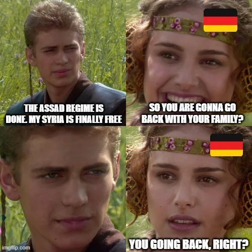 You going back, right?