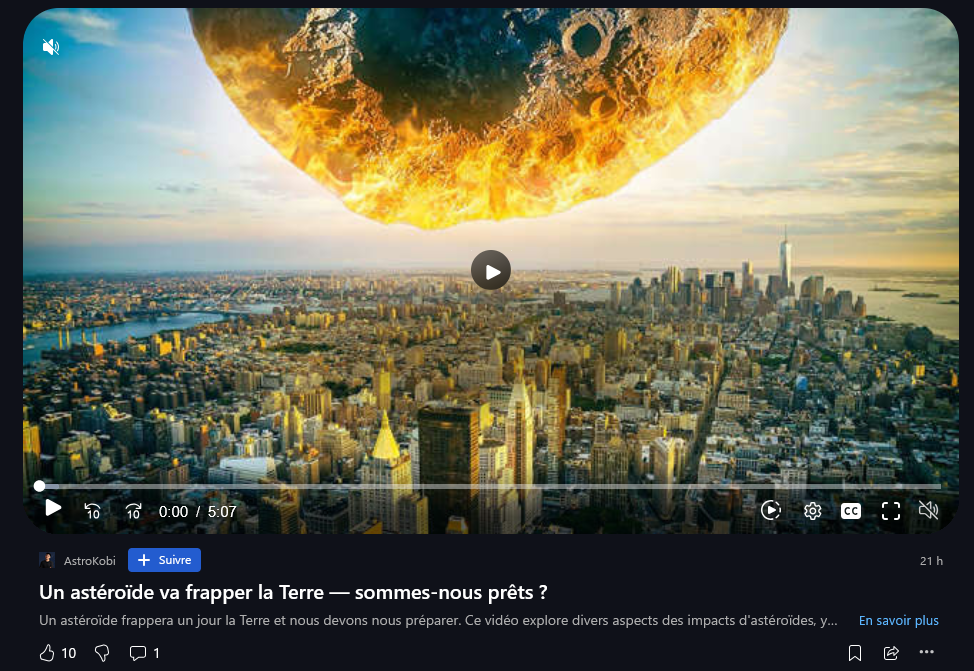 An asteroid is about to hit the Earth - are we ready?