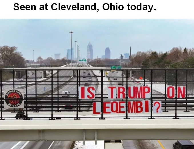 Trump, Leqembi, Cleveland
