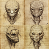 Lizards By Leonardo Davinci.png