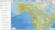 Earthquakes 7 days to Feb 19th  2023.gif