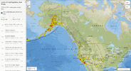 Earthquakes 7 days to March 12th  2023.gif