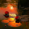 red_lotus_flowers_in_pond_golden-orange-red_sun_rays_f75bc8ec-f0a9-4f61-8deb-82646acc1a61.png