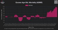 Germany's excess mortality 2023