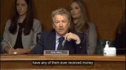 Senator Rand Paul interrogating Fauci