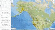 Earthquakes 7 days to October 8th  2023.gif