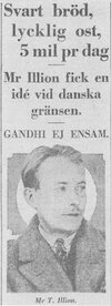 Fig. 1. Newspaper Dagens Nyheter from 03.11.1933. Source.