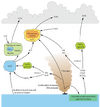 Process of tropospheric cooling by direct and indirect increasing of the quantity of different...png