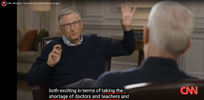 Bill Gate on shortage of doctors