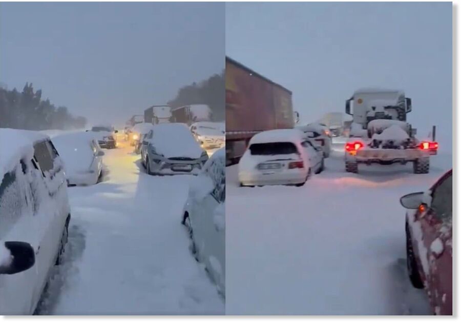 Motorists have been stranded on snow-blocked roads in parts of KZN and the Free State.