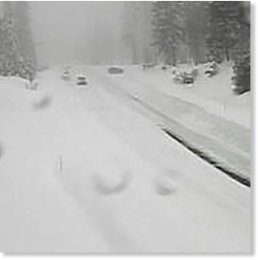 The storm is expected to reach the Great Basin and the Desert Southwest by Monday, the Weather Service said.