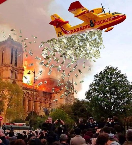 Notre-Dame de Paris, feu, canadaire, financements