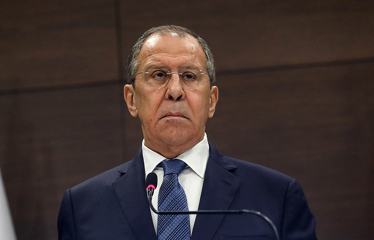 Russian Foreign Minister Sergey Lavrov