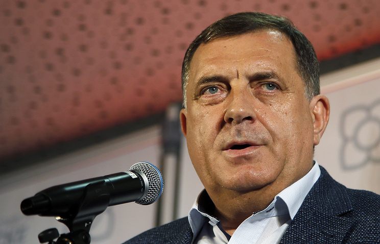 Chairman of the Presidency of Bosnia and Herzegovina Milorad Dodik