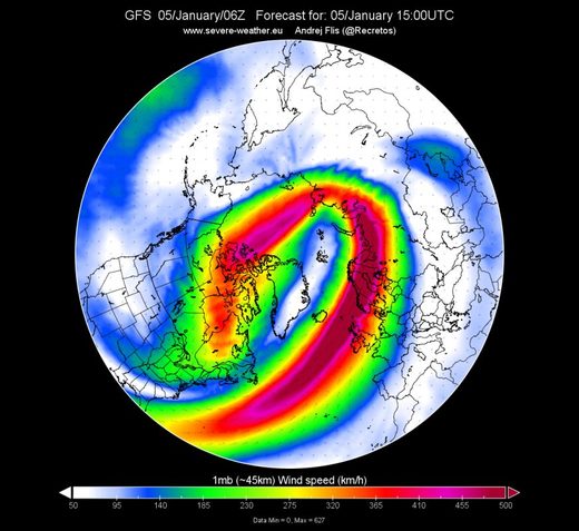 iceland stratosphere cold