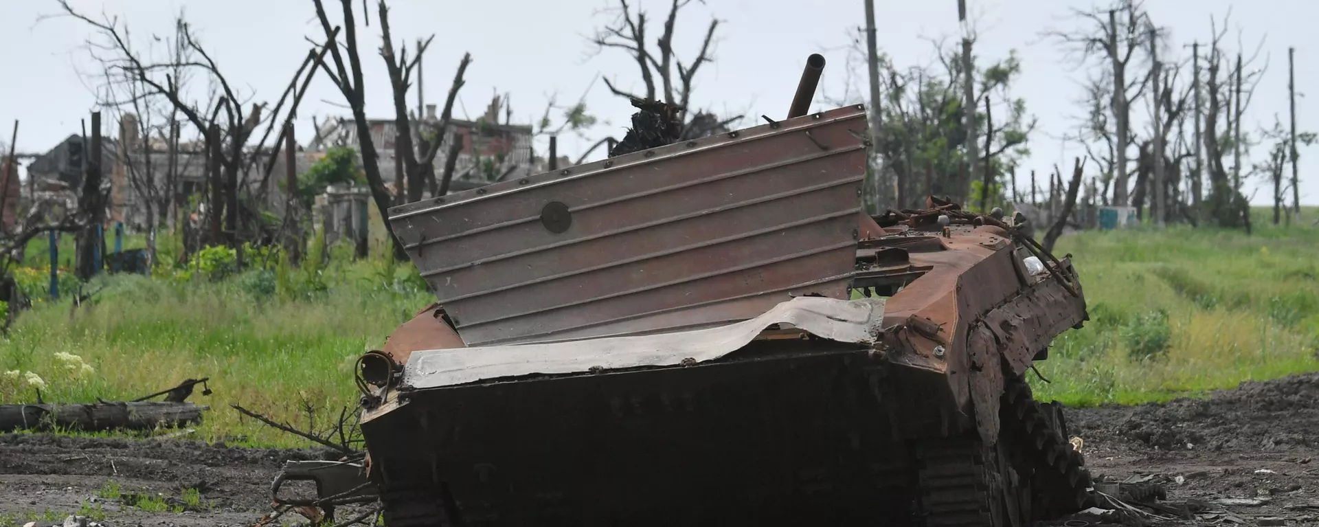 Destroyed military equipment of the Ukrainian Armed Forces. - Sputnik International, 1920, 20.11.2023 Destroyed military equipment of the Ukrainian Armed Forces. - Sputnik International, 1920, 20.11.2023