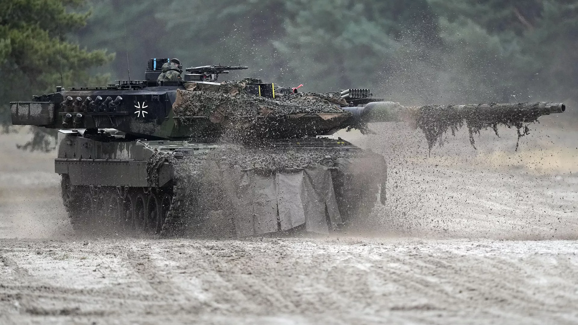 German tank Leopard 2 - RIA Novosti, 1920, 04/14/2023 German tank Leopard 2 - RIA Novosti, 1920, 04/14/2023