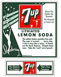 Lithium in 7UP Lemon Lime