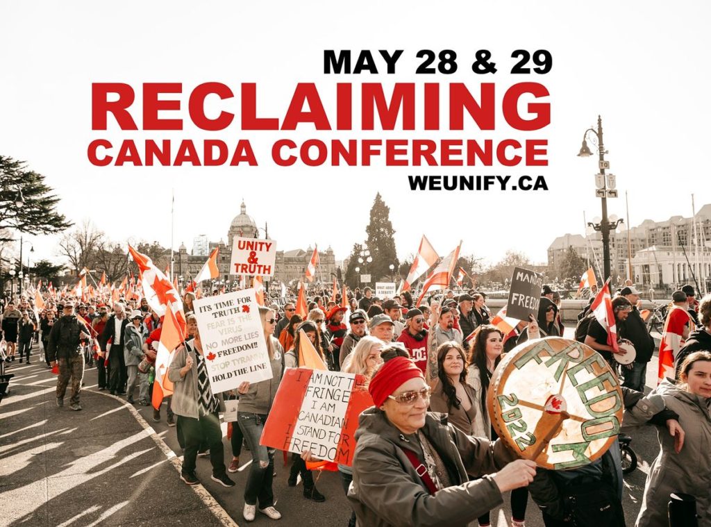 Reclaiming Canada Conference - May 28th & 29th Reclaiming Canada Conference - May 28th & 29th