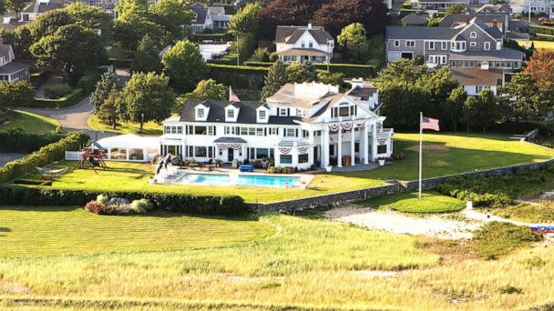 PHOTO: An aerial view of the Kennedy Compound, July 25, 2008, in Hyannisport, Mass. (Tim Gray/Getty Images)