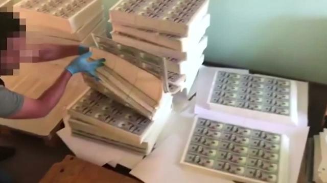 Turkish authorities raided a printing press in Istanbul on Friday (July 19) where nearly $271 million worth of fake banknotes were being printed. Rough cut, no reporter narration.