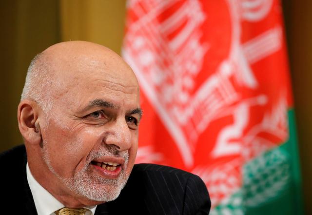 FILE PHOTO: Afghanistan's President Ashraf Ghani attends a two-day conference on Afghanistan at the United Nations in Geneva, Switzerland, November 27, 2018.  REUTERS/Denis Balibouse/File Photo