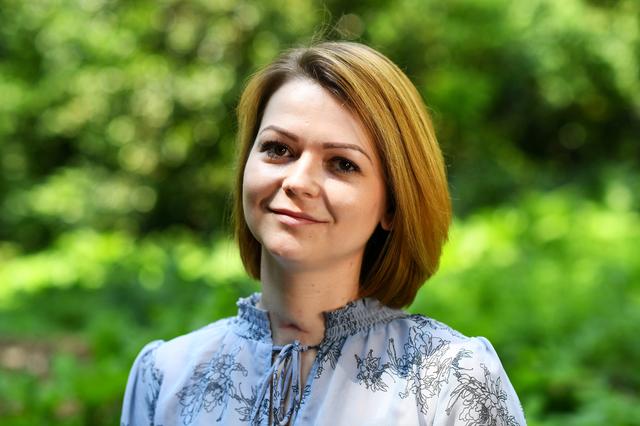 FILE PHOTO: Yulia Skripal, who was poisoned in Salisbury along with her father, Russian spy Sergei Skripal, speaks to Reuters in London, Britain, May 23, 2018.  REUTERS/Dylan Martinez/File Photo