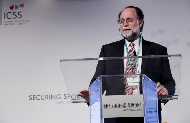FILE PHOTO: Ricardo Hausmann from Harvard University speaks on Day 1 of Securing Sport 2015 -  the annual conference of the International Centre for Sports Security (ICSS). Photo Andrew Kelly for ICSS/File Photo
