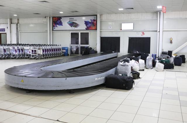 FILE PHOTO: The interior of Mitiga airport is seen empty following clashes, in Tripoli, Libya, September 4, 2018. REUTERS/Hani Amara/File Photo