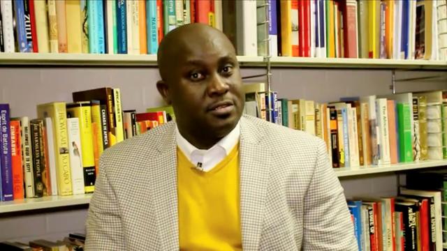 Professor Pius Adesanmi, Director of The Institute of African Studies speaks about the department at the Carleton University in Ottawa, Canada in this still image taken from a video uploaded February 29, 2016. CARLETON UNIVERSITY via REUTERS