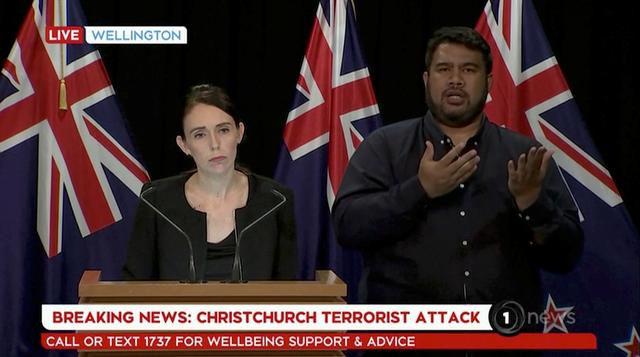 New Zealand's Prime Minister Jacinda Ardern speaks during a news conference following the Christchurch mosque attacks, in Wellington, New Zealand March 16, 2019, in this still image taken from video. TVNZ/via REUTERS TV 
