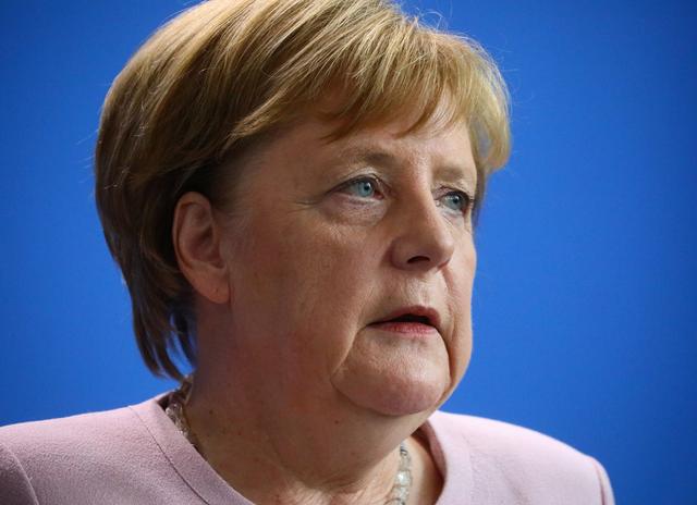 German Chancellor Angela Merkel attends a news conference in Berlin, Germany, June 18, 2019. REUTERS/Hannibal Hanschke