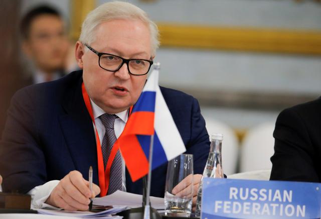 FILE PHOTO: Russian Deputy Foreign Minister and head of delegation Sergey Ryabkov attend a Treaty on the Non-Proliferation of Nuclear Weapons (NPT) conference in Beijing of the UN Security Council's five permanent members (P5) China, France, Russia, the United Kingdom, and the United States, China, January 30, 2019.   REUTERS/Thomas Peter/Pool