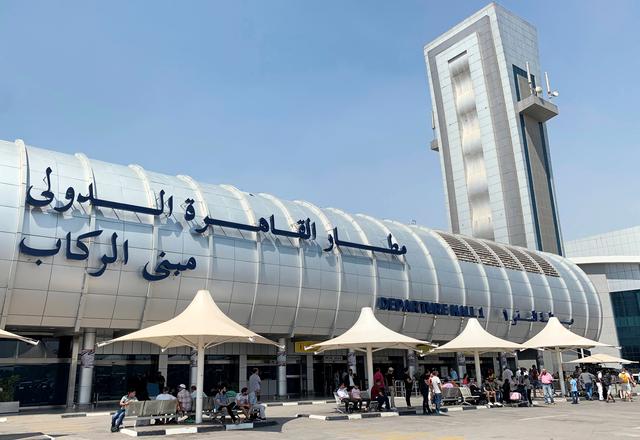 Exterior of Terminal 1 is pictured at Cairo International Airport in Cairo, Egypt, July 21, 2019. REUTERS/Mohamed Abd El Ghany