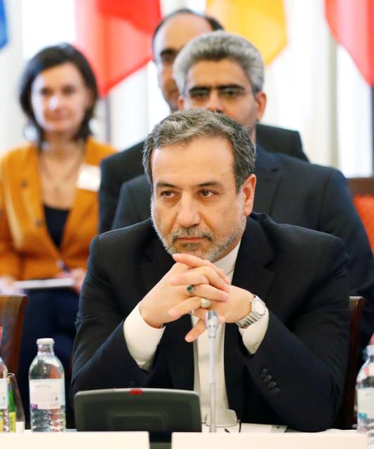 Iran's top nuclear negotiator Abbas Araqchi attends a meeting of the JCPOA Joint Commission in Vienna, Austria, June 28, 2019.  REUTERS/Leonhard Foeger