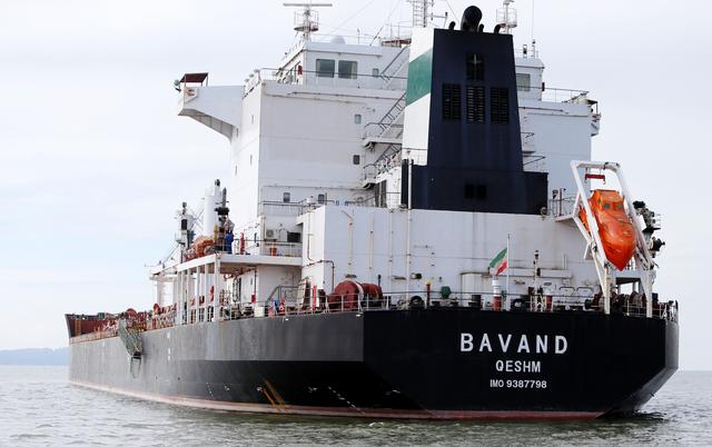 The Iranian vessel Bavand is seen near the port of Paranagua, Brazil July 18, 2019. REUTERS/Joao Andrade   
