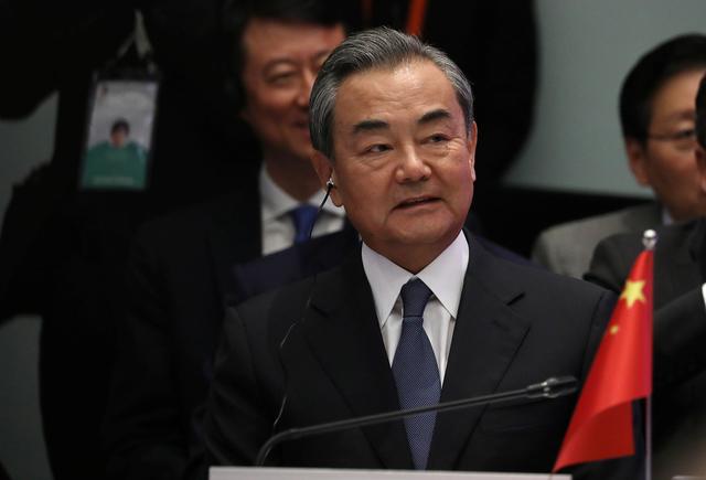 Chinese Foreign Minister Wang Yi attend the ASEAN Foreign Ministers’ East Asia Summit Meeting in Bangkok, Thailand August 2, 2019. REUTERS/Athit Perawongmetha