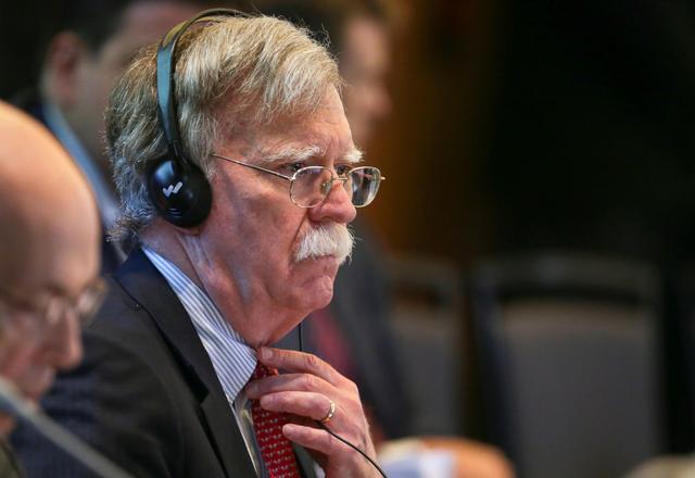 U.S. National Security Adviser John Bolton attends a summit to discuss the political crisis in Venezuela, in Lima, Peru, August 6, 2019. REUTERS/Guadalupe Pardo