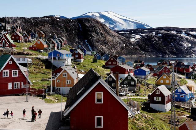 General view of Upernavik in western Greenland, Denmark July 11, 2015. Picture taken July 11, 2015.   Ritzau Scanpix/Linda Kastrup via REUTERS    