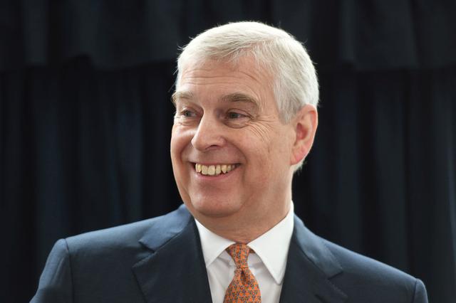 FILE PHOTO: Britain's Prince Andrew, Duke of York visits the Royal National Orthopaedic Hospital to open the new Stanmore Building, in London, Britain March 21, 2019. David Mirzoeff/ Pool via REUTERS/File Photo