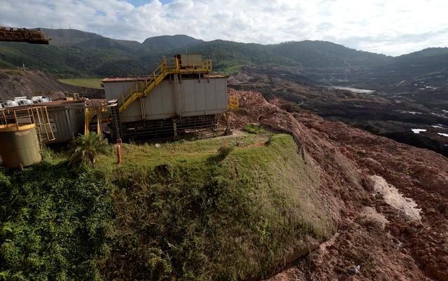 FILE PHOTO: A view of a collapsed tailings dam owned by Brazilian mining company Vale SA, in Brumadinho, Brazil February 13, 2019. REUTERS/Washington Alves/File Photo