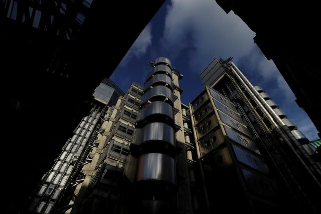 FILE PHOTO: The Lloyd's of London building is lit by winter sun in the City of London financial district in London, Britain, February 1, 2018. REUTERS/Simon Dawson/File Photo