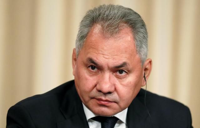 Russian Defence Minister Sergei Shoigu looks on after a meeting of the Russian-French Security Cooperation Council in Moscow, Russia, September 9, 2019.  REUTERS/Shamil Zhumatov