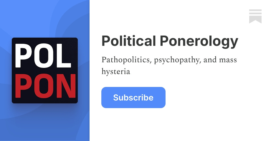 ponerology.substack.com