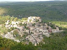 The village of Bruniquel