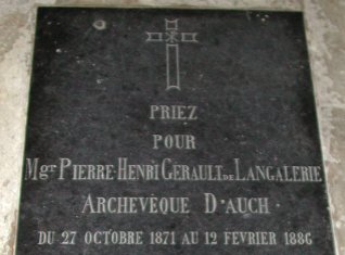 Pierre-Henri Gerault de Langalerie - Auch Cathedral